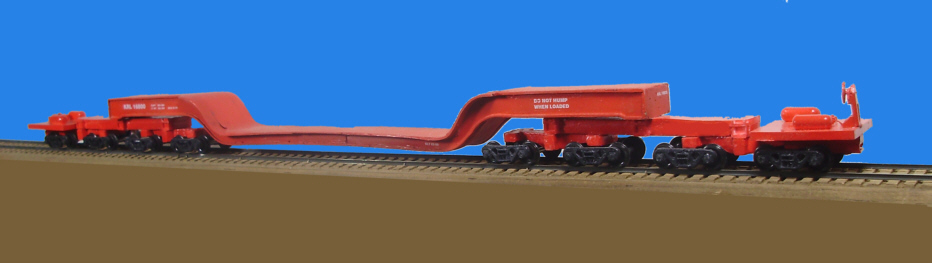 Krl 16800 Ho Depressed Flat Car Kit